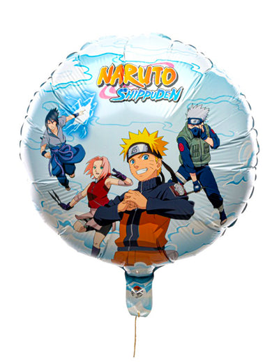 Ronde aluminium ballon Naruto Shippuden™ 43 cm