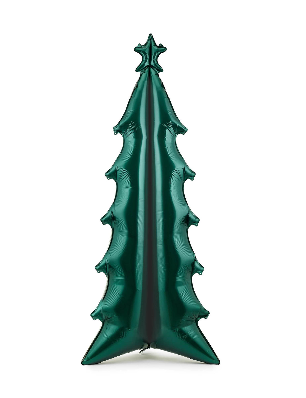 Aluminium ballon Kerstboom XXL groen 77 x 184 cm