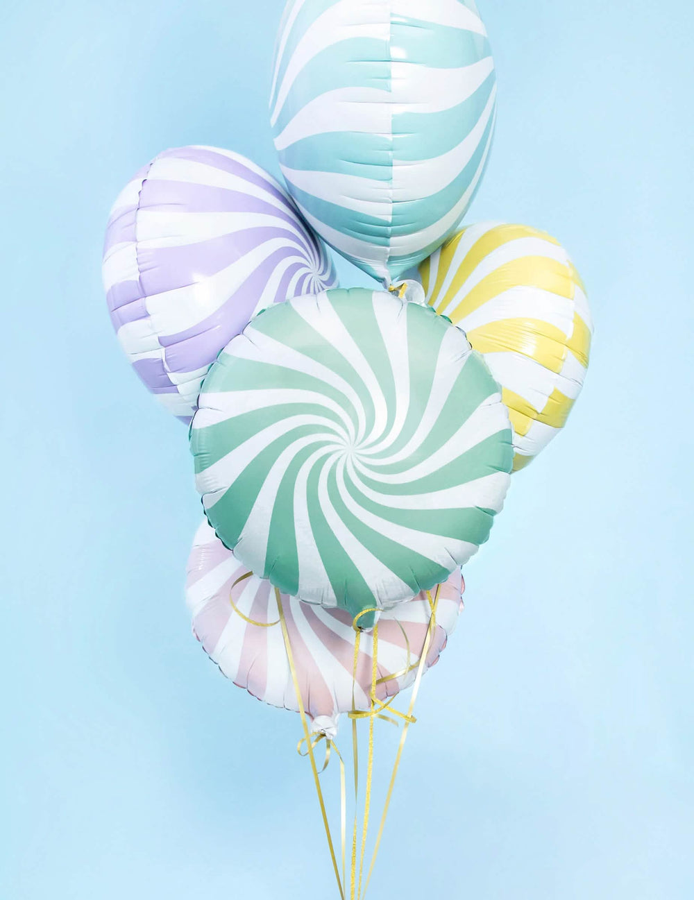 Assortiment de coloris du ballon aluminium sucette pour fête