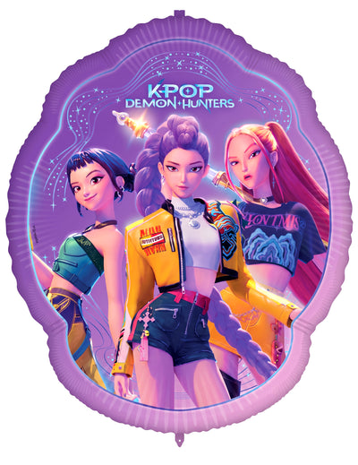 Ballon aluminium géant K-Pop Demon Hunters™ 96 cm