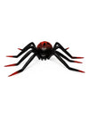 XXL staande aluminium ballon Spin zwart en rood 275 x 152 cm