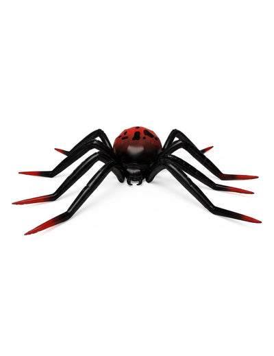 Ballon aluminium sur pied Araignée XXL noir et rouge 275 x 152 cm