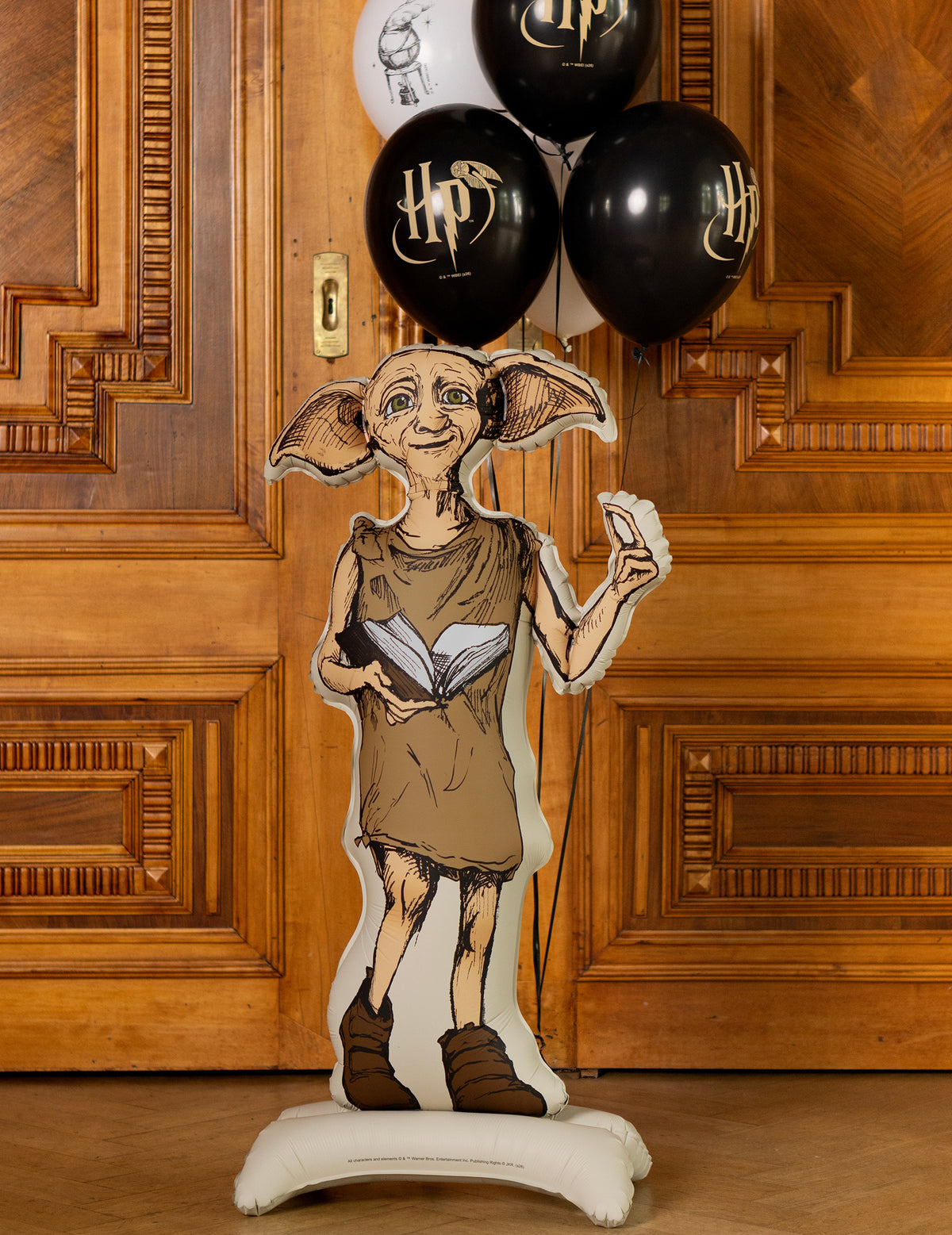 Harry Potter™ Dobby staande aluminium ballon 54x105 cm
