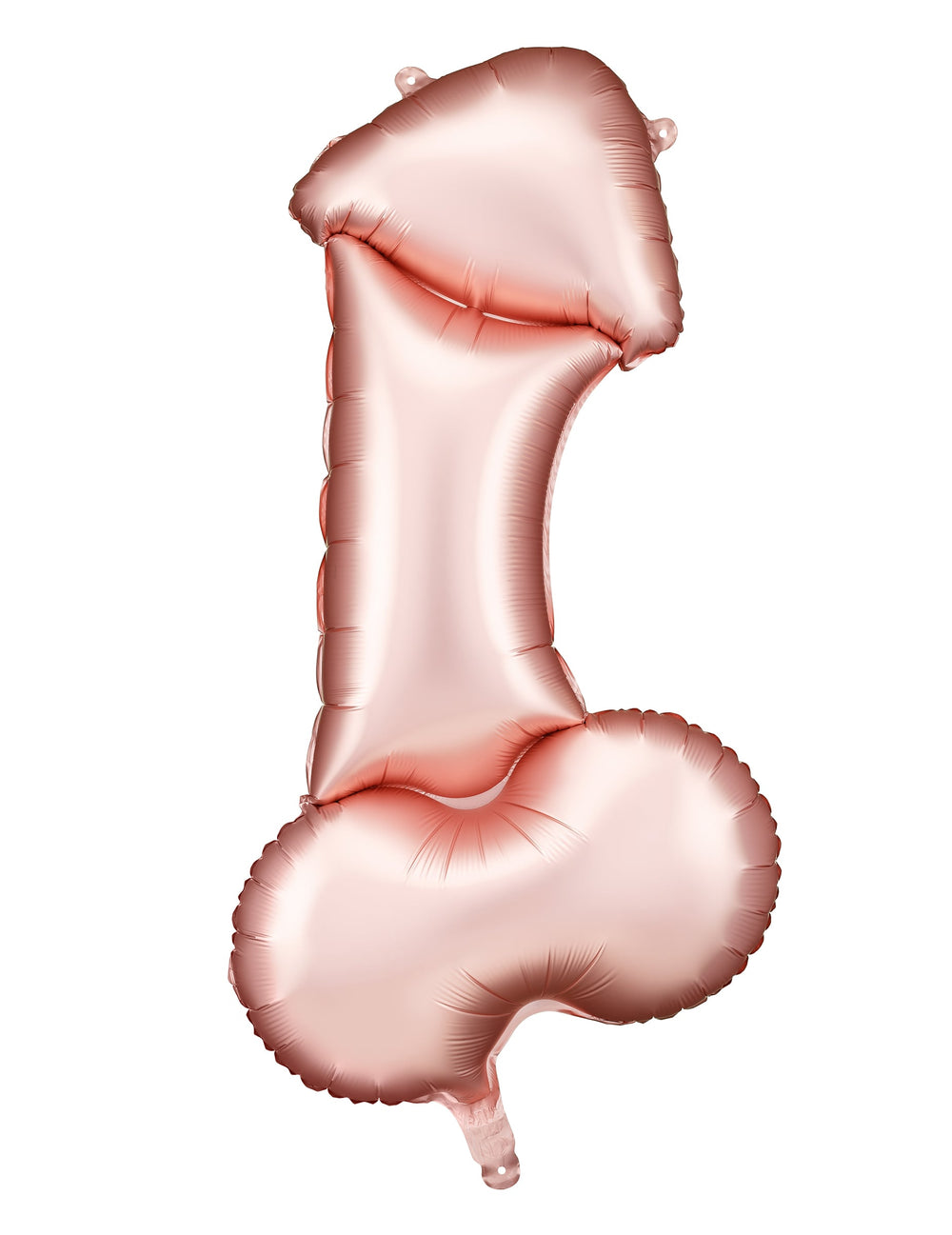 Ballon aluminium zizi pour adulte rose gold