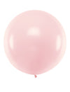 Ballon en latex géant rose pâle 1 m