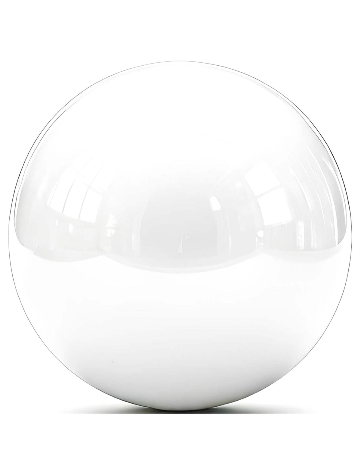 Ballon géant boule miroir blanc 200 cm