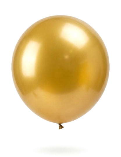 Ballon géant en latex pour fête doré