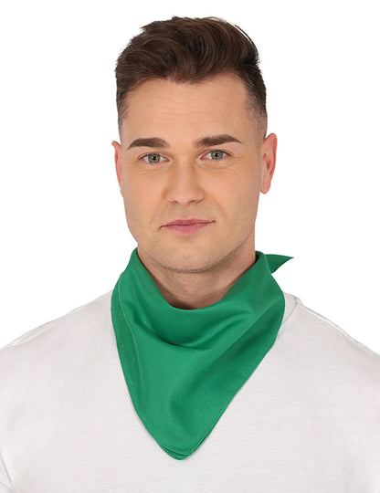 Bandana uni pour homme vert