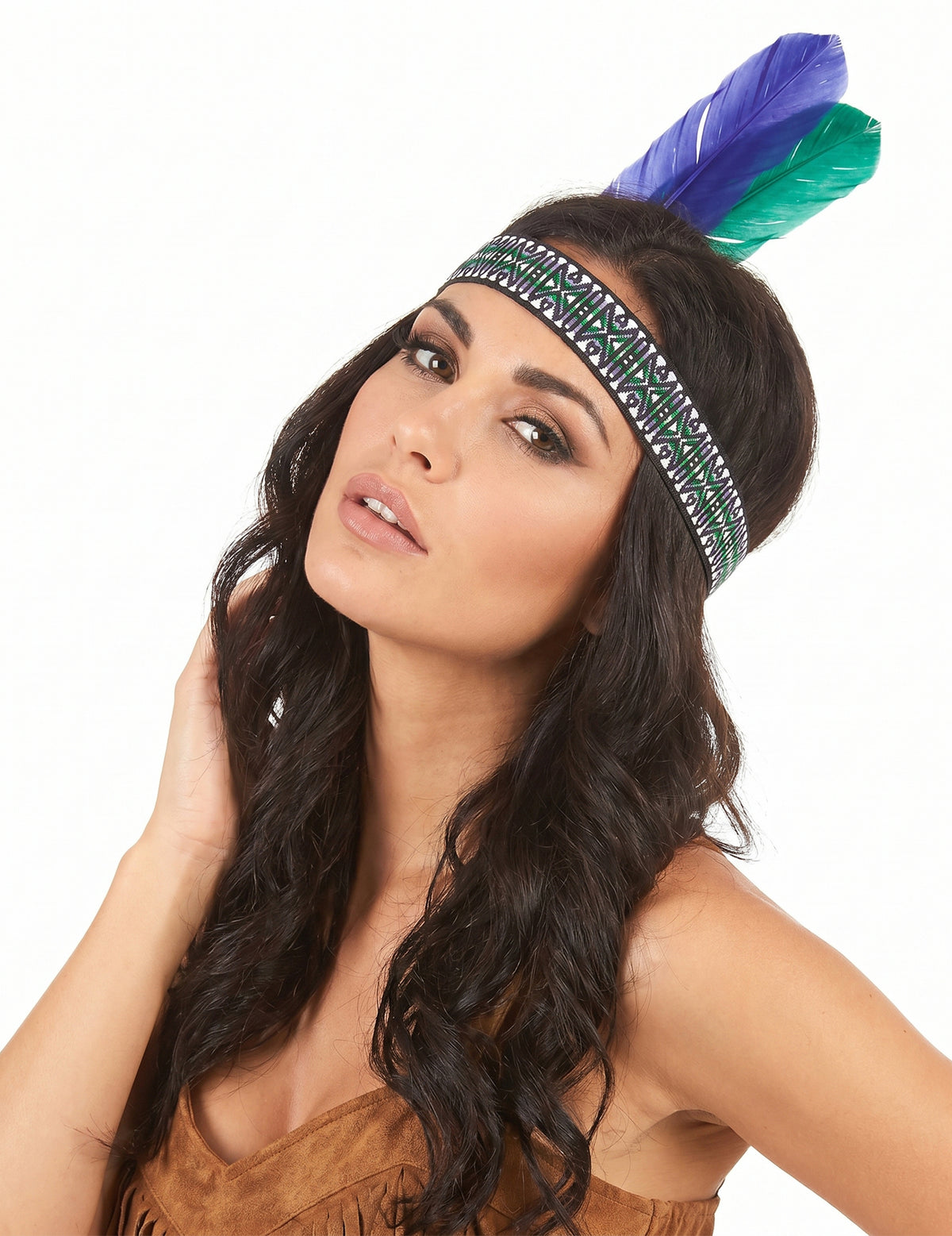 Indianen hoofdband volwassenen