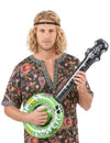 Opblaasbare hippie-banjo groen