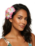 Hawaï-accessoires voor haar en bloemen