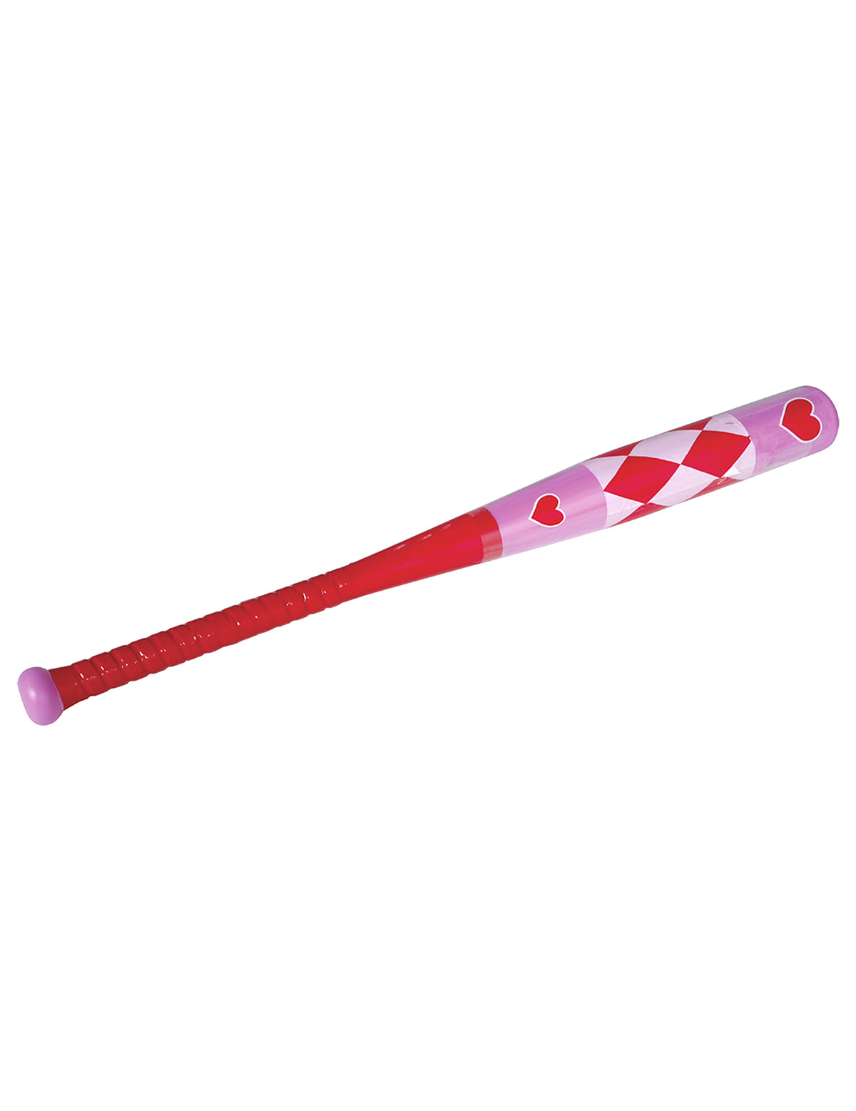 Batte rose avec cur 73 cm