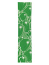 Bannière ballon pour fête d'anniversaire verte