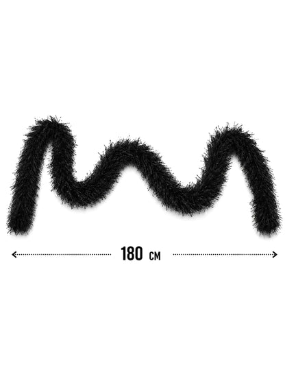 Boa zwarte haren 60g