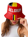 Vissershoedje België supporter volwassenen