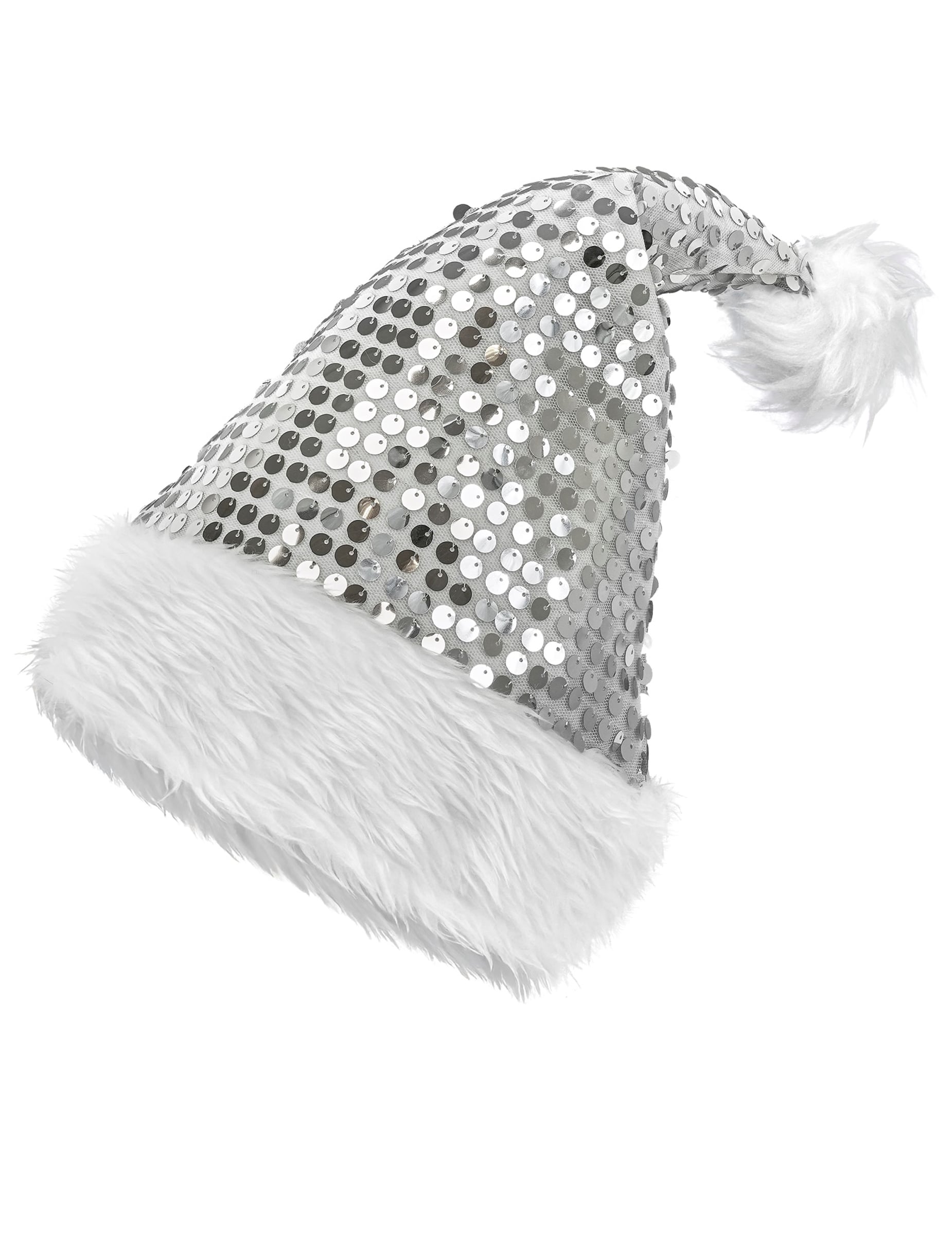 Vue de profil du bonnet de Noël