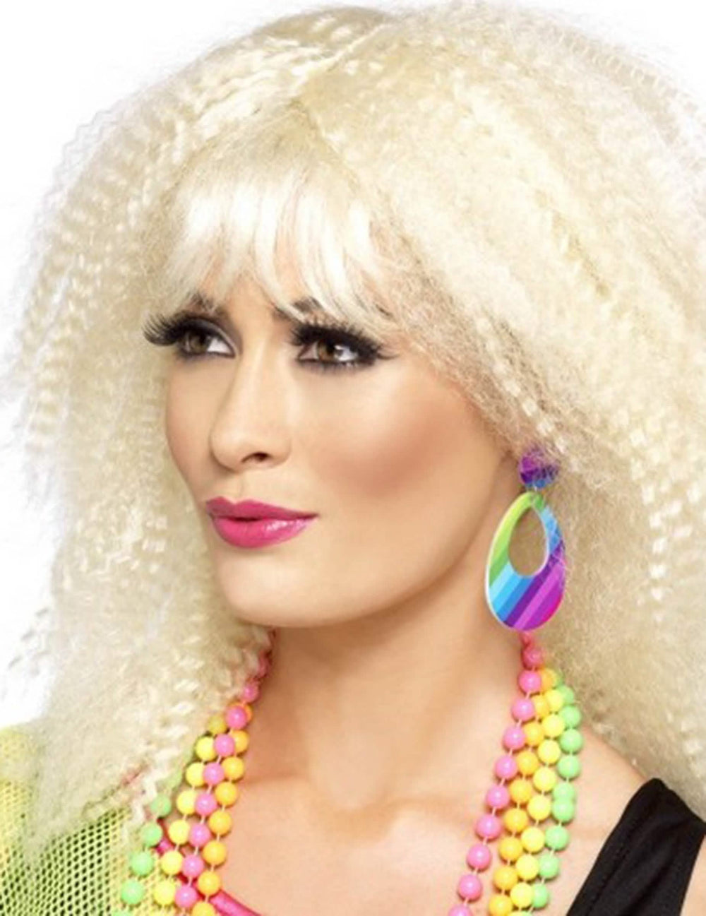 Oorbellen in regenboogdruppelvorm voor dames, multicolor