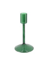 Kaarsenhouder Élégance donkergroen glas 15 cm