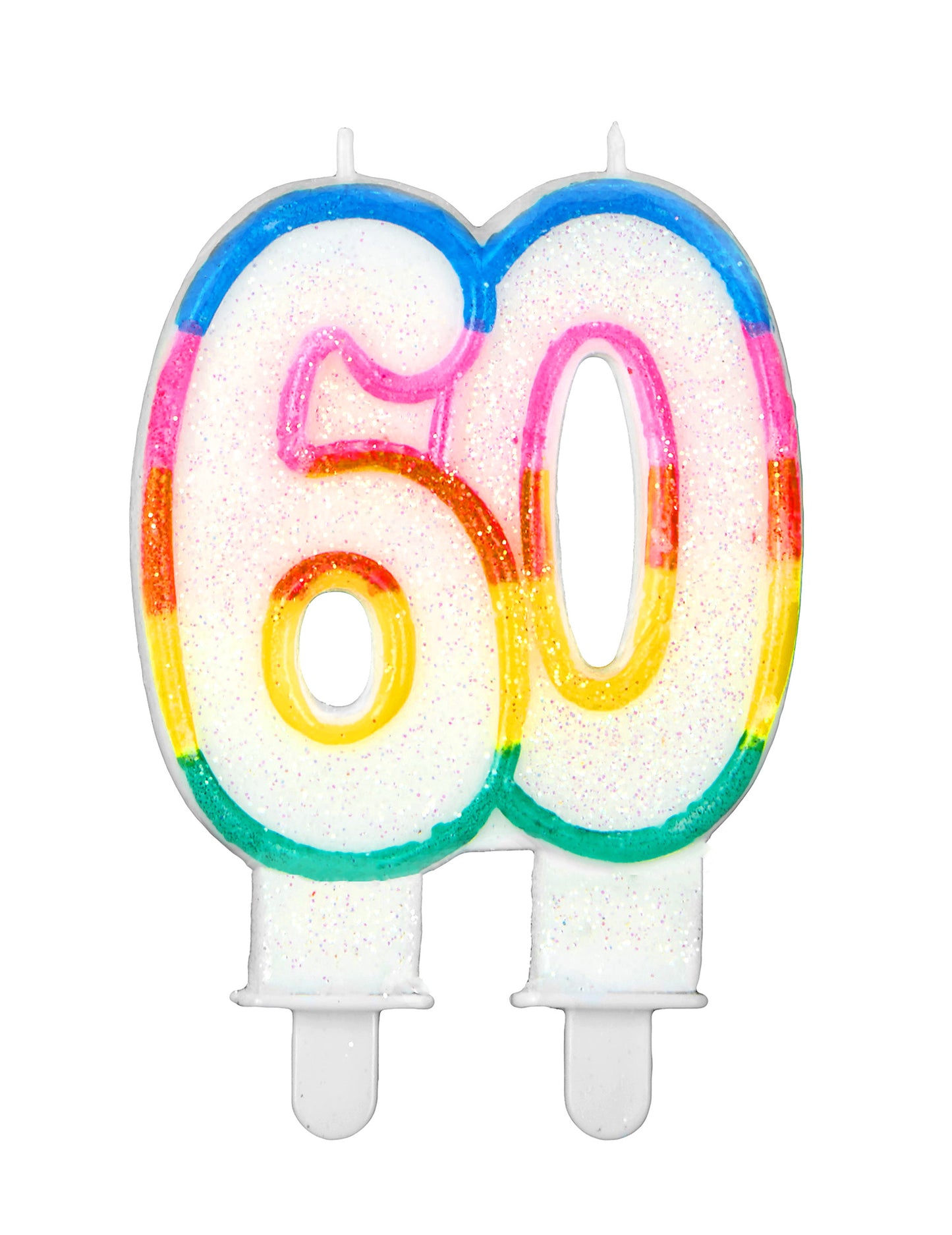 Verjaardagskaars cijfer 60