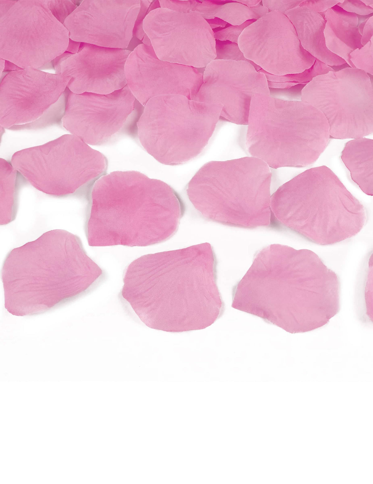 Détail des pétales roses du canon à confettis pétales pour fête