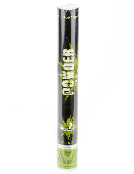 Vue d'ensemble du tube du canon à poudre verte