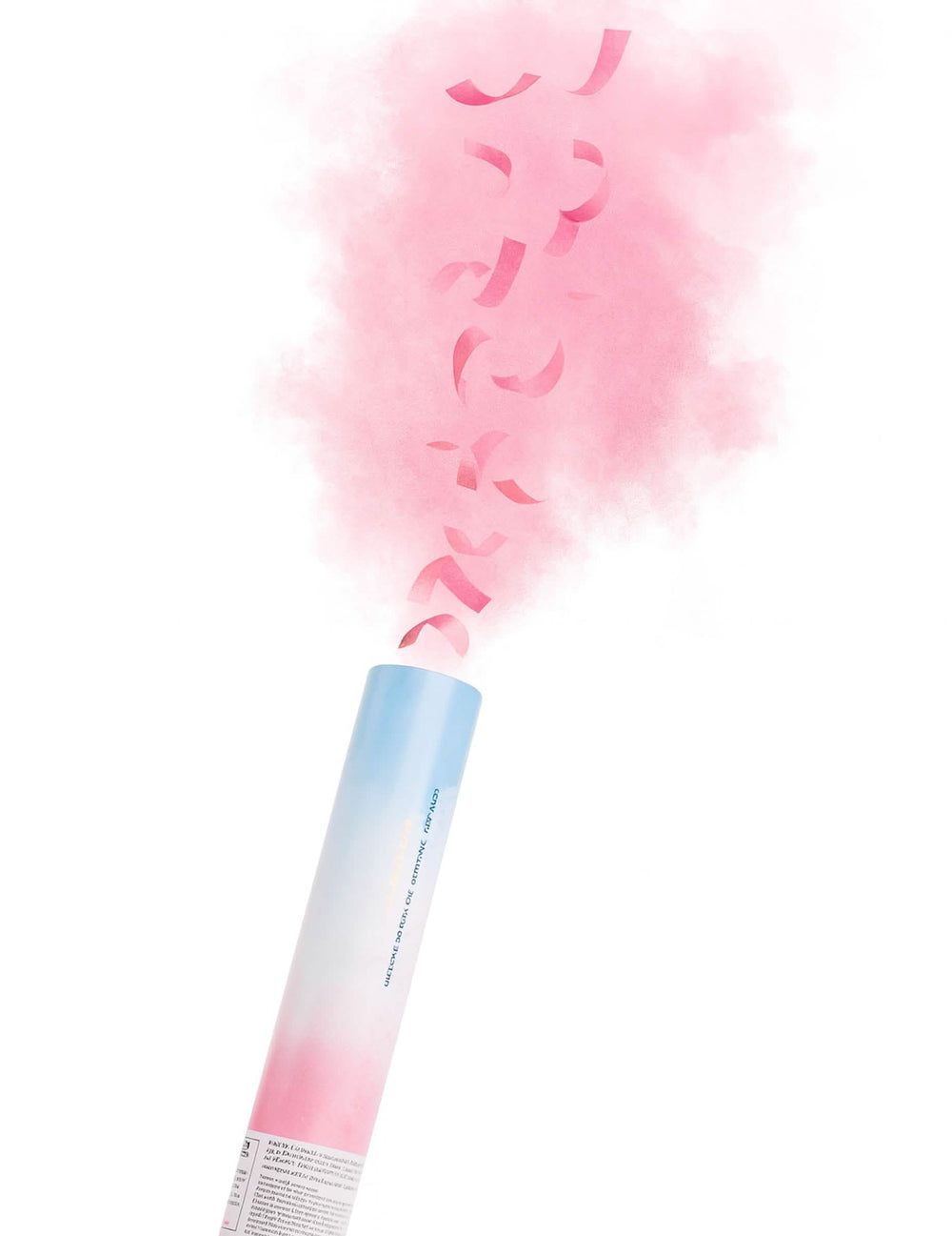 Canon à poudre et confettis pour fête roses