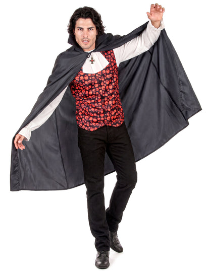 Dracula cape voor volwassenen Halloween kleding