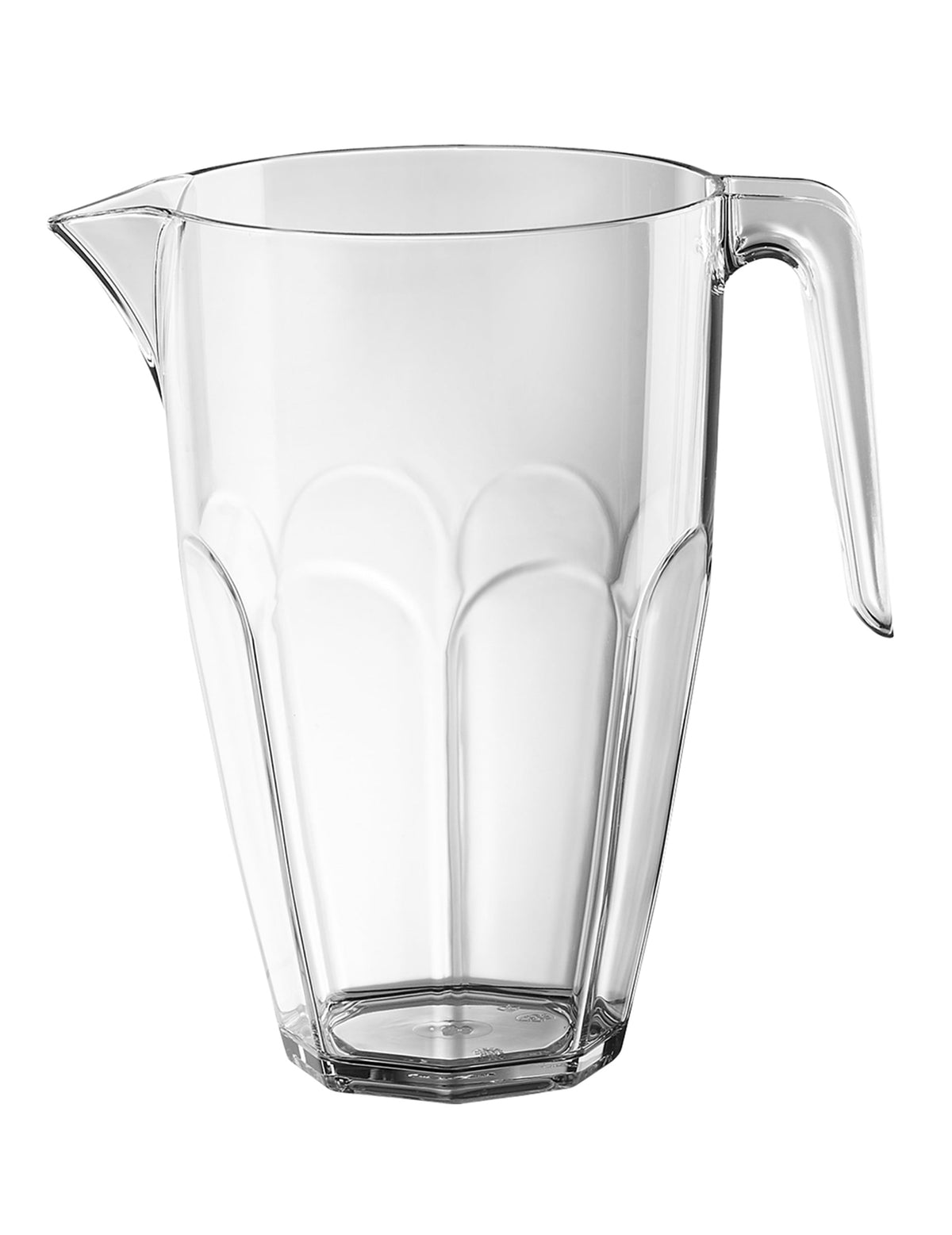 Transparante plastic waterkaraf 2,25 L