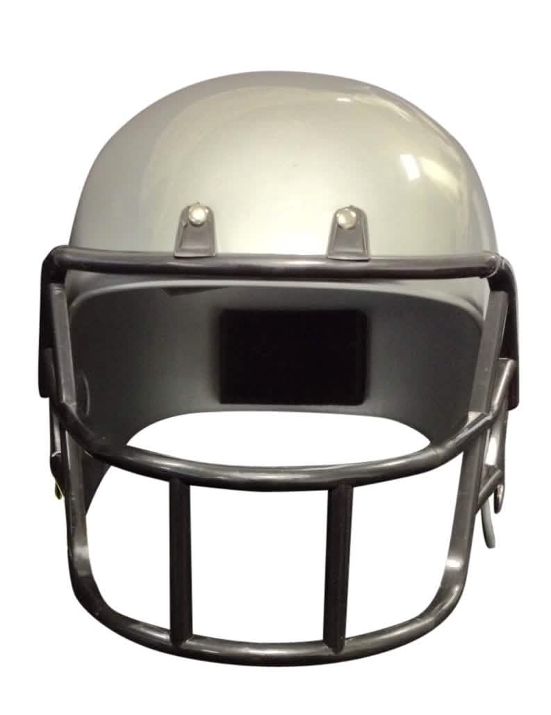 Vooraanzicht van de American footballhelm