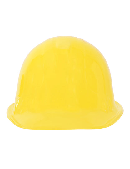 Casque ouvrier du batiment jaune adulte