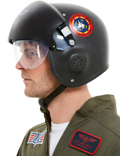 Détail du logo latéral du Casque Top Gun™ Deluxe