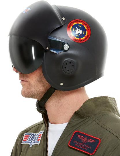 Vue de profil du Casque Top Gun™ Deluxe