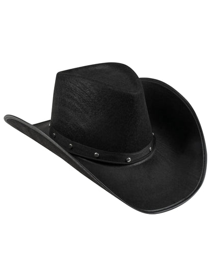 Zwart cowboy hoed voor heren