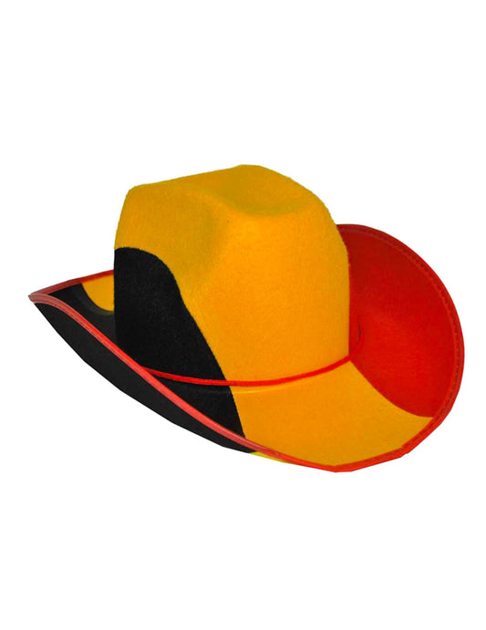 Cowboyhoed België supporter volwassenen