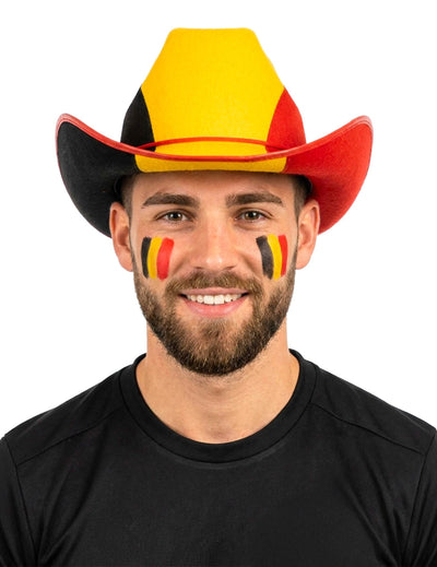 Cowboyhoed België supporter volwassenen