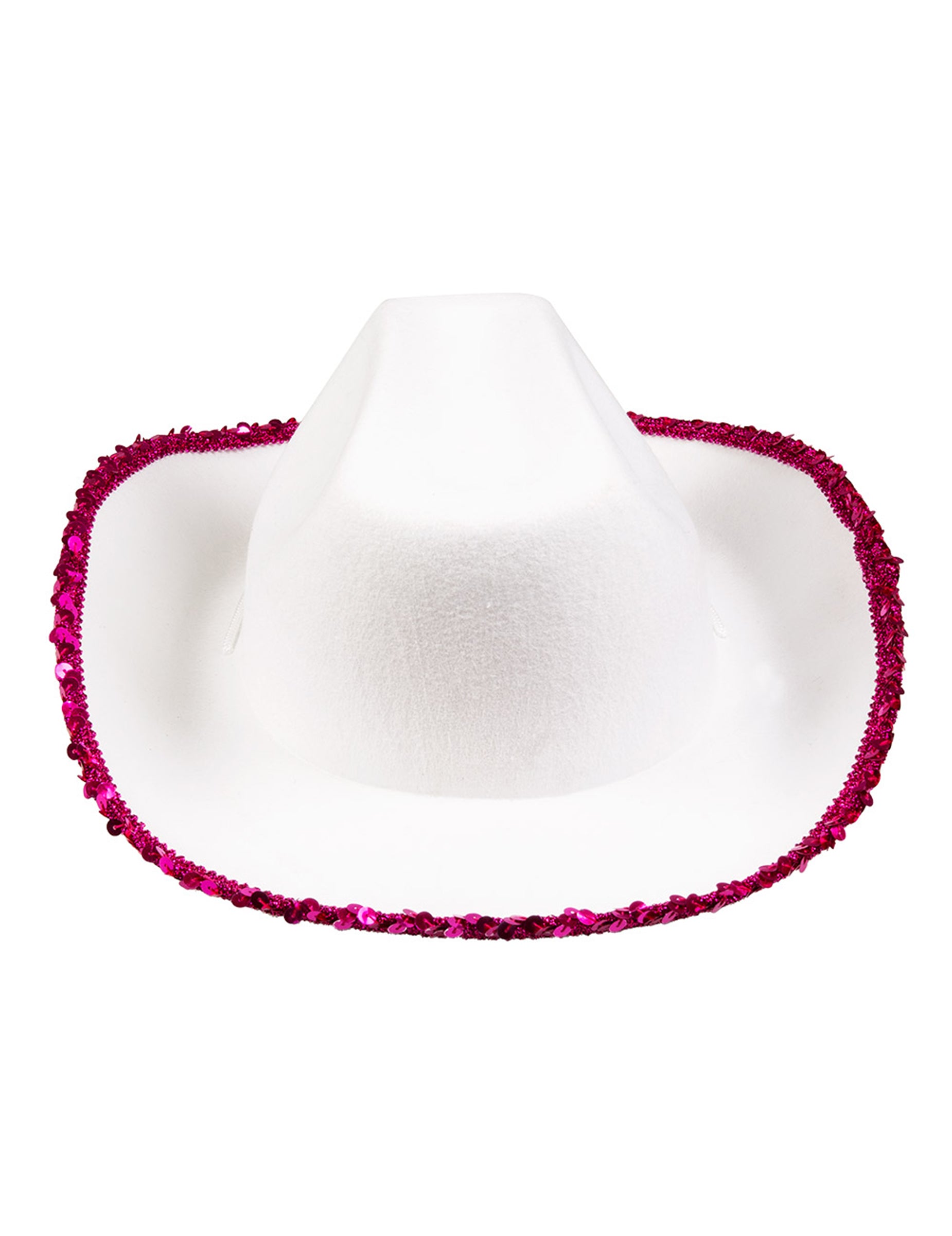 Vue de face du chapeau de cowgirl pour femme