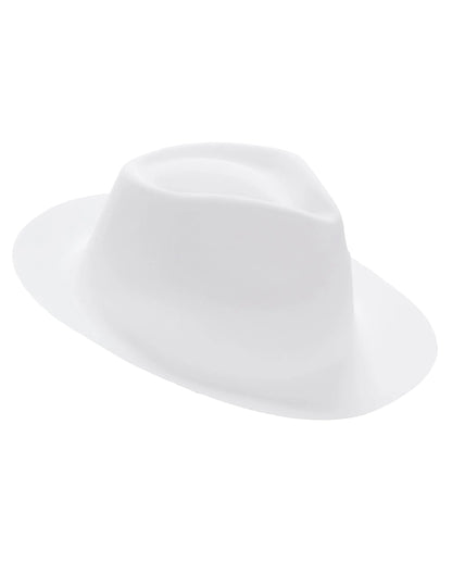 Chapeau de gangster blanc adulte
