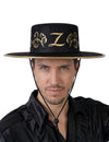Zorro™ hoed voor volwassenen