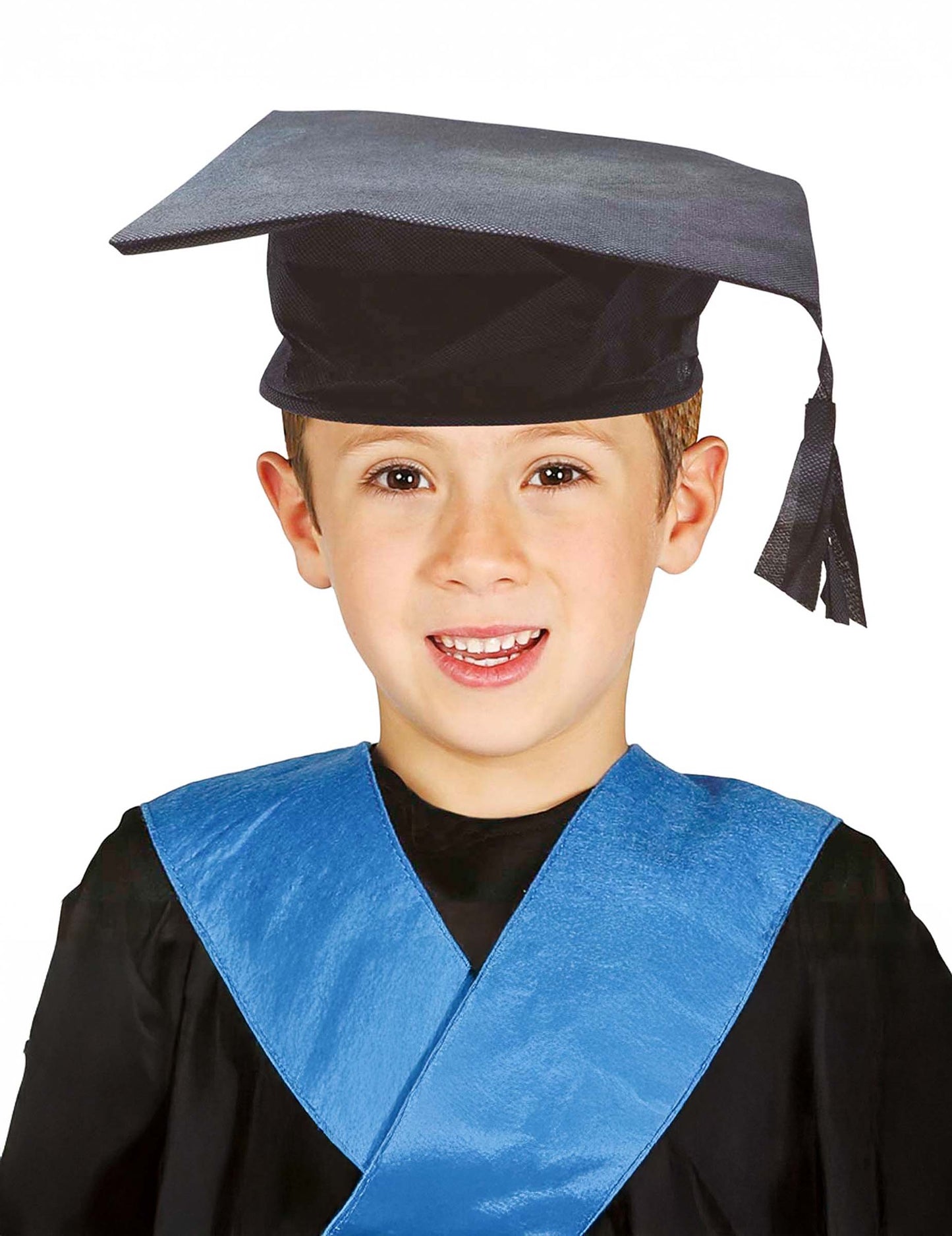 Chapeau de diplômé pour enfant noir