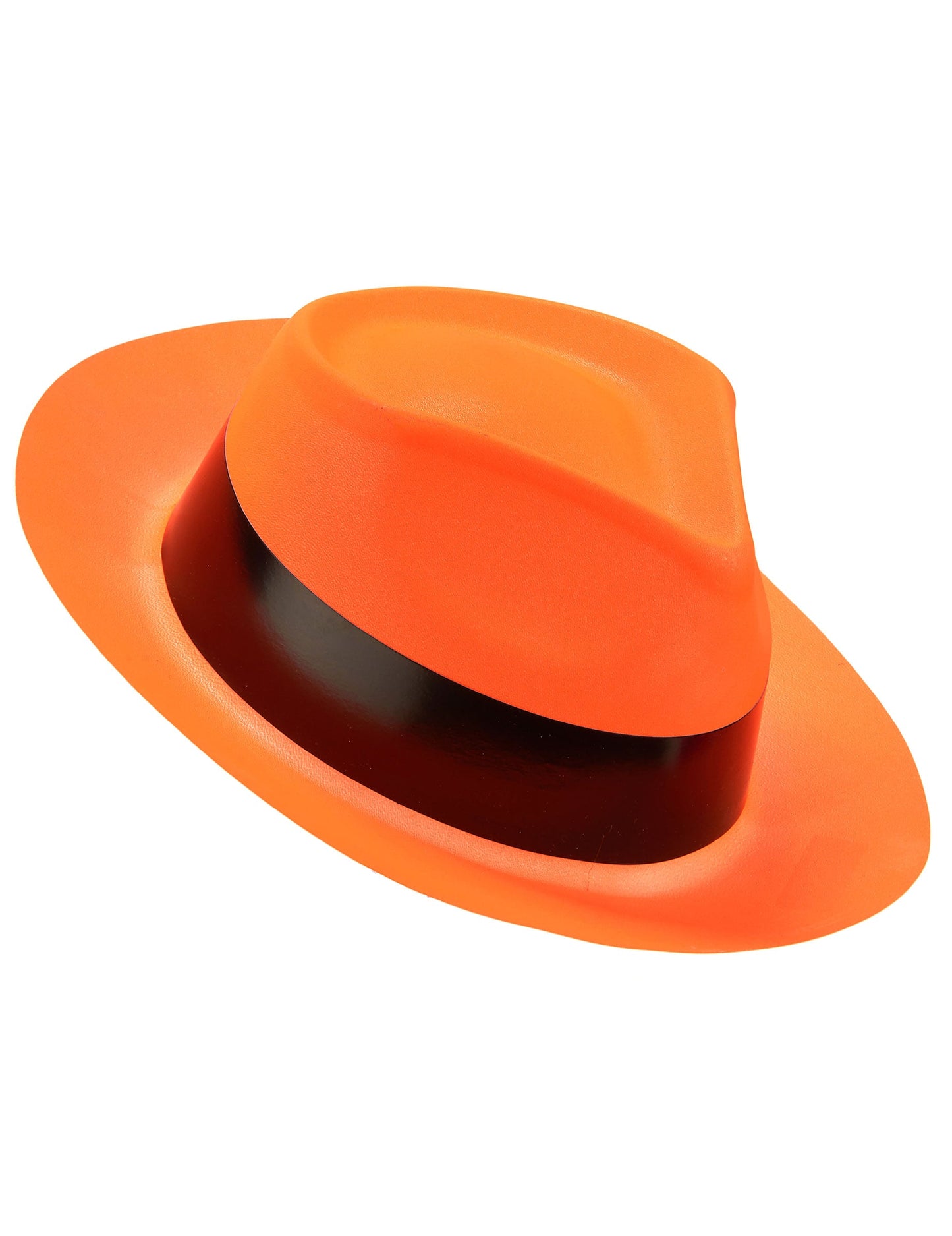 Fluorescerende oranje gangster hoed