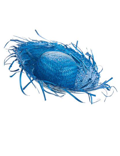Chapeau Hawaï bleu adulte