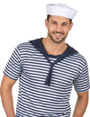 Chapeau marin blanc adulte