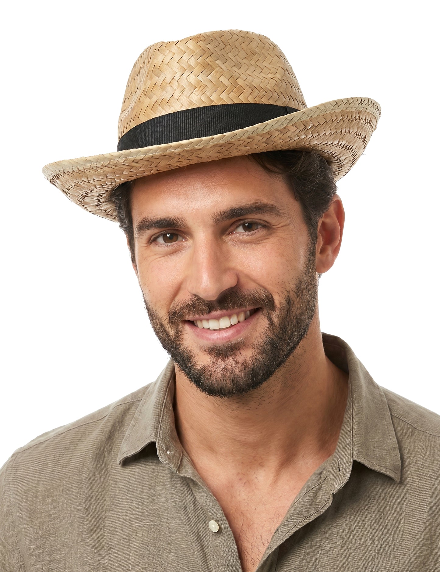 Chapeau Panama en paille adulte