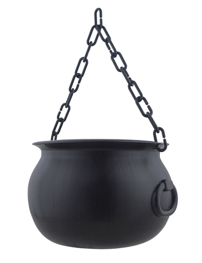 Mise en situation du chaudron de sorcière pour Halloween