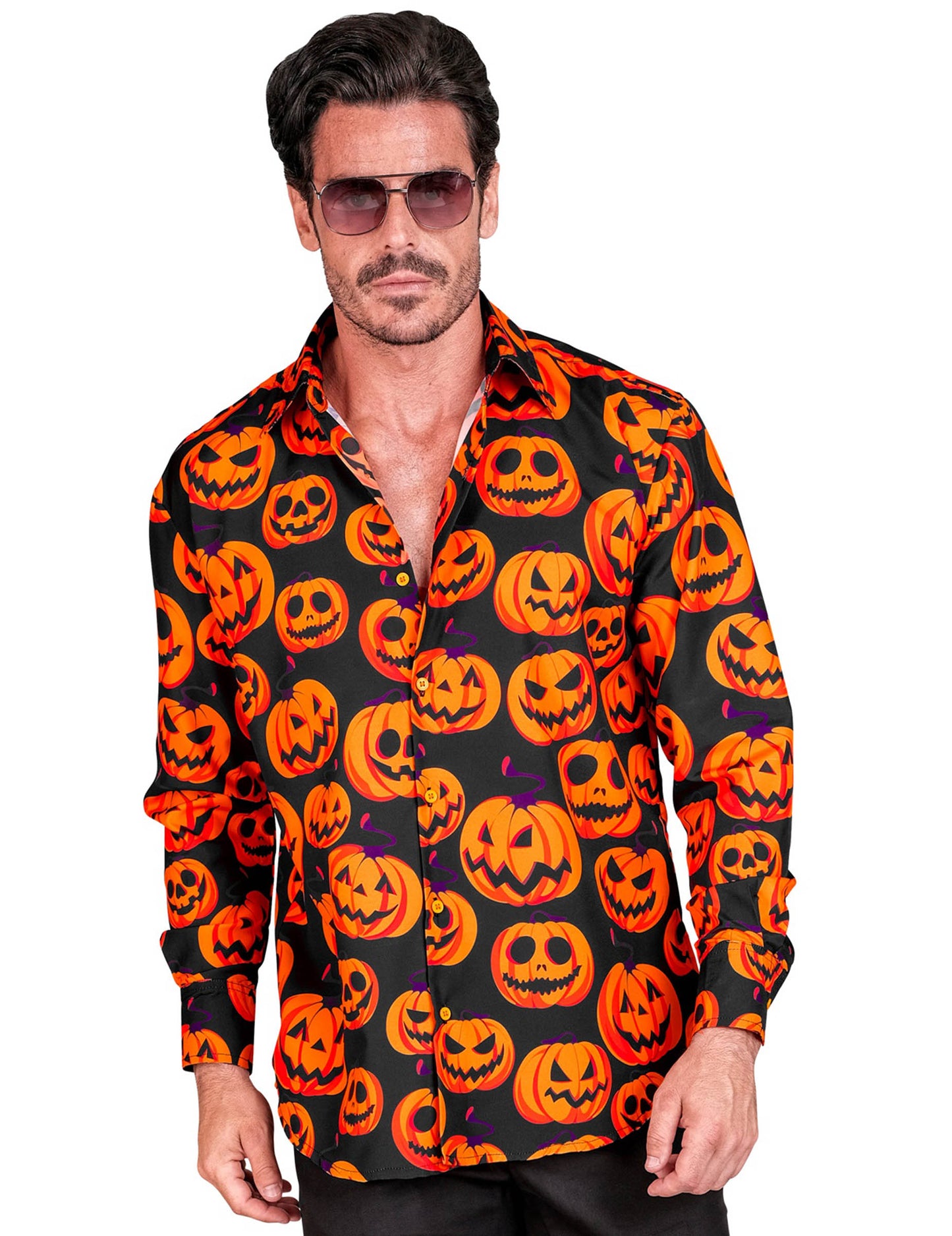 Chemise citrouilles pour homme