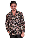 Chemise têtes de mort homme