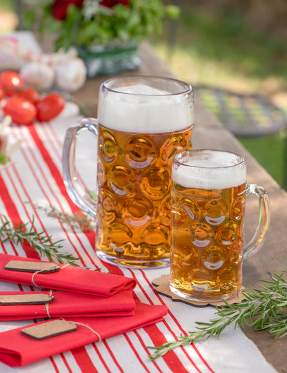 Bierpul van transparant plastic 1 L