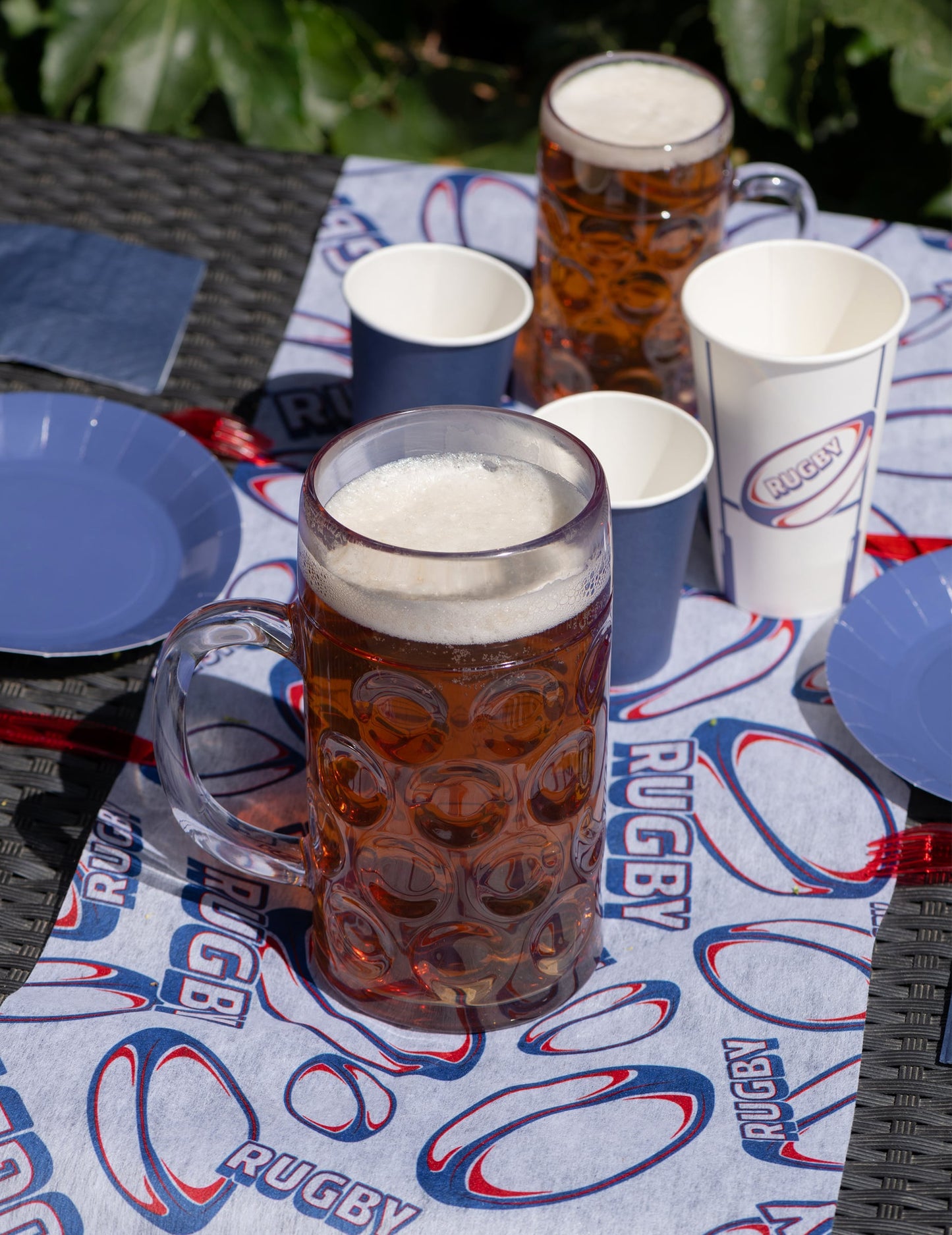 Bierpul van transparant plastic 1 L