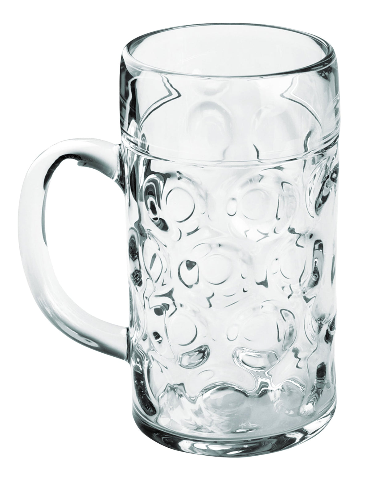 Transparante plastic bierpul 50 cl