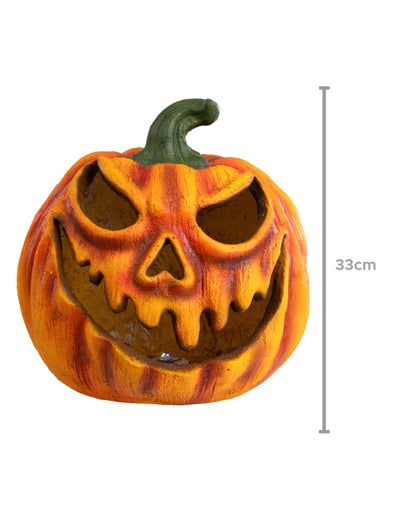 33 cm oplichtende enge pompoen
